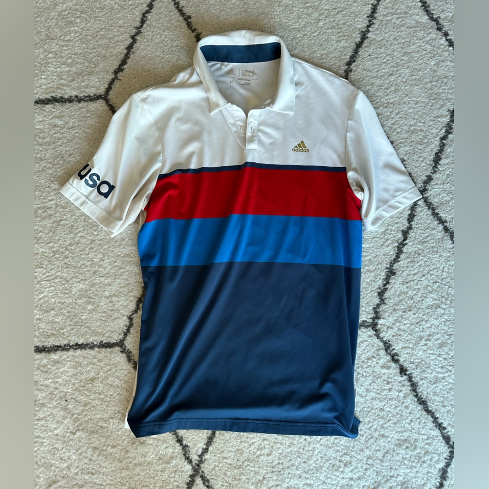 Adidas Men’s USA Golf Polo
